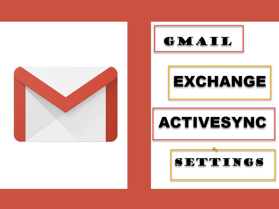 Configurações do Gmail Exchange ActiveSync