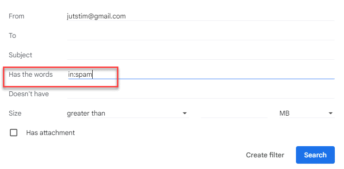 gmail-spam-filter