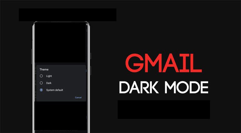 How to Enable Gmail Dark Mode